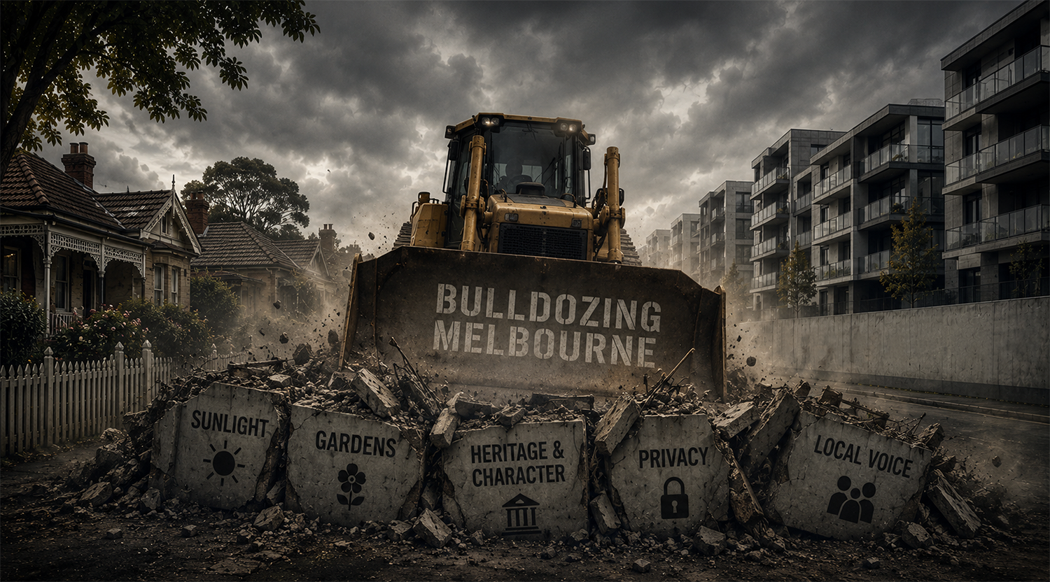 Developer yield vs liveability & good planning: What communities stand to lose