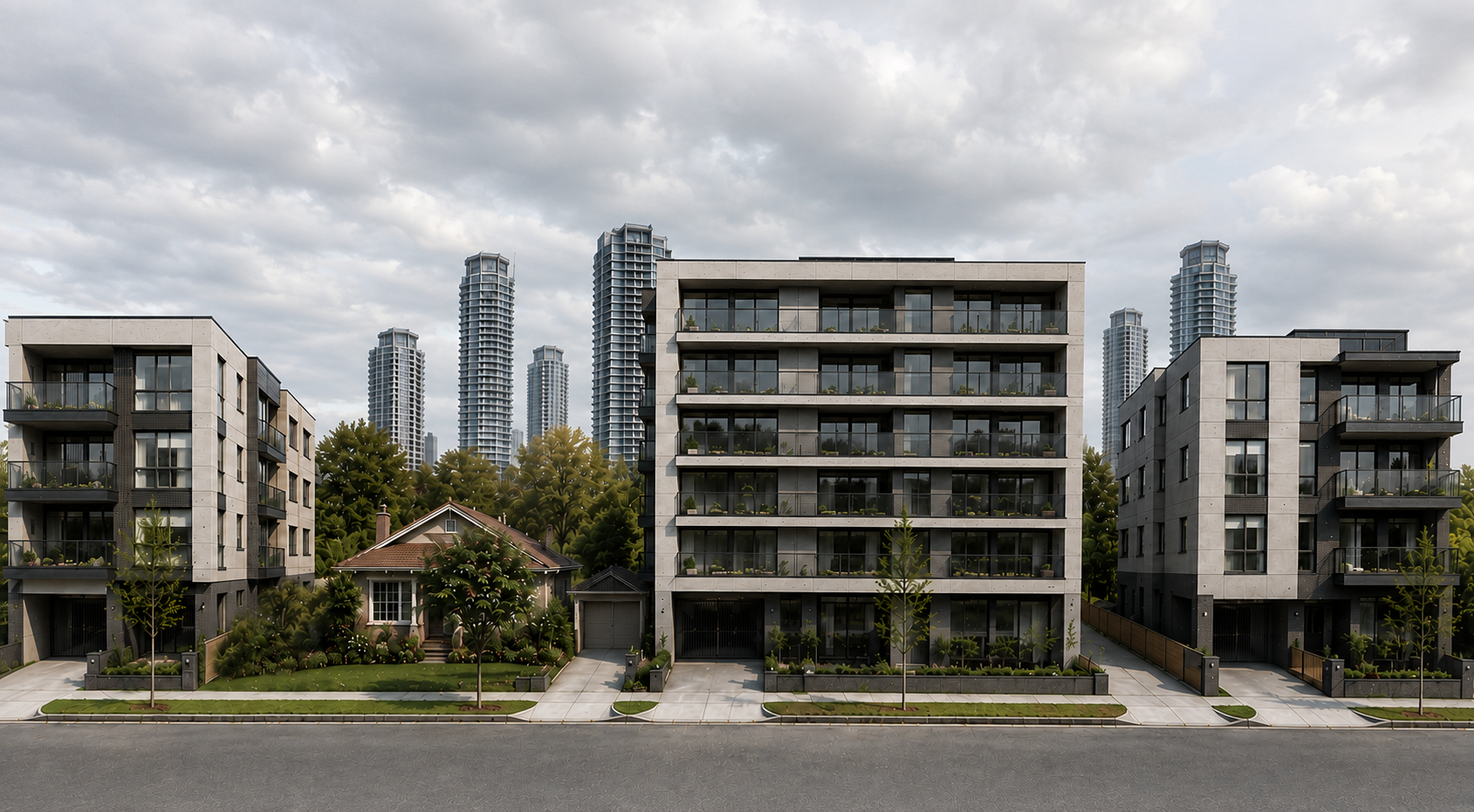 Melbourne rebuilt as a city of apartments