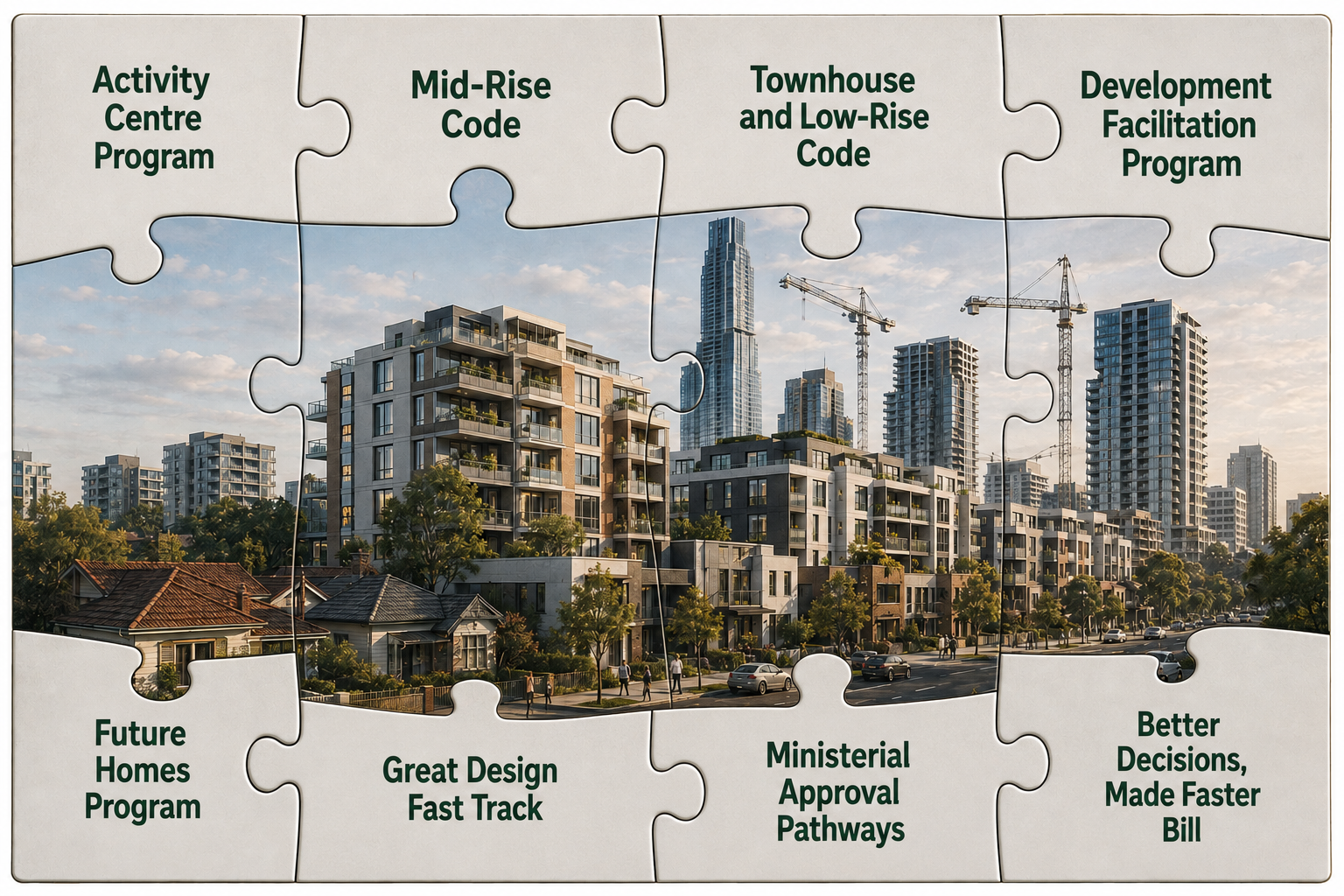 How do the planning changes fit together?